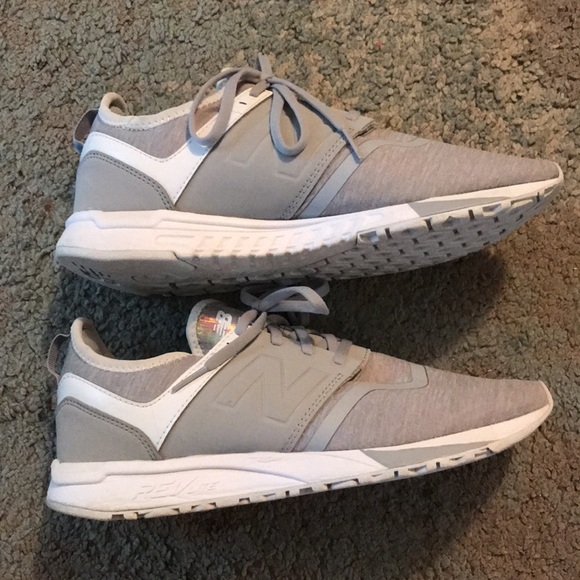 New Balance 247 Rev Lite Gray Sneakers - Picture 3 of 6